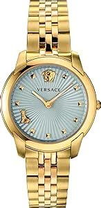 Versace Womens Gold 42 mm Audrey V